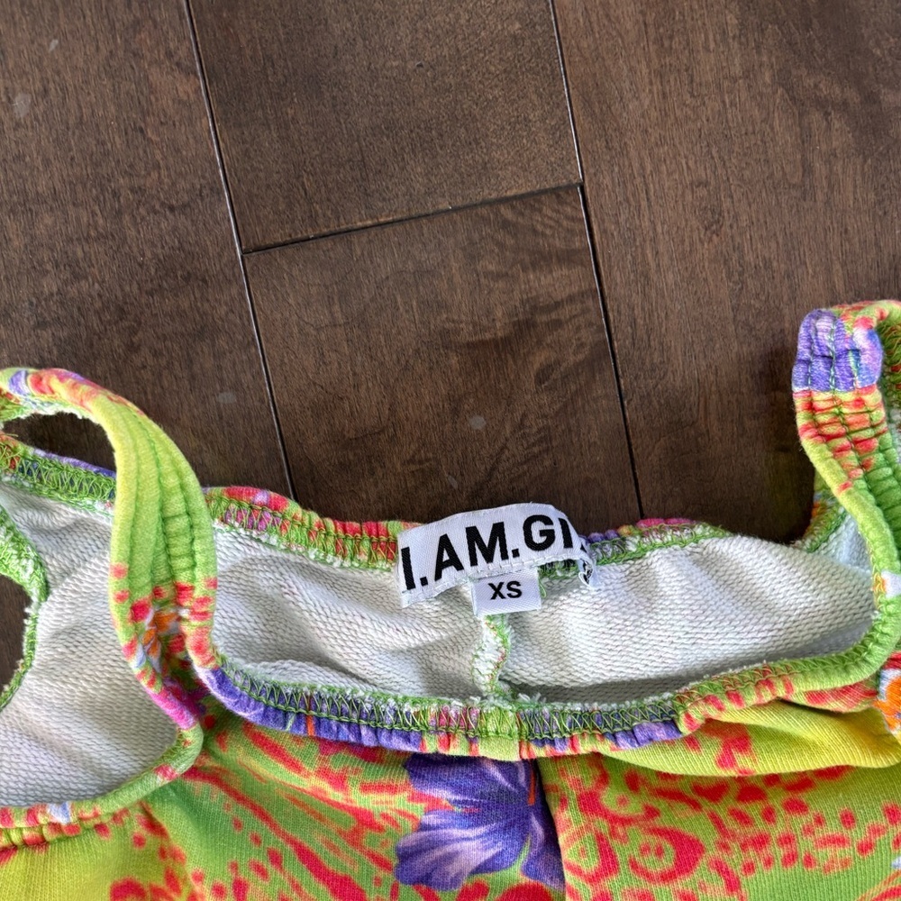 I.AM.GIA Multicolor Floral Pants - Picture 2 of 5